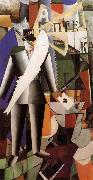 Kasimir Malevich An Englisher in Moscow china oil painting artist
